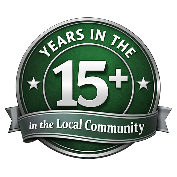 15+ Years in the Local Community Badge